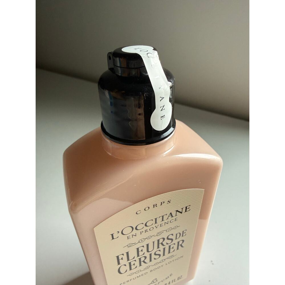 $34 New L’Occitane Cherry Blossom Body Lotion 8.4 oz - Picture 5 of 5